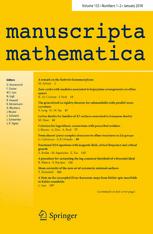 manuscripta mathematica template (Springer)