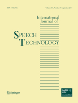 International Journal of Speech Technology template (Springer)