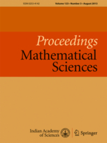 Proceedings - Mathematical Sciences template (Indian Academy of Sciences)