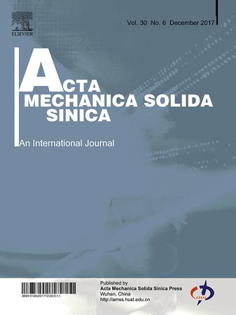 Acta Mechanica Solida Sinica template (Elsevier)