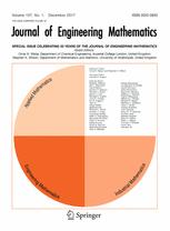 Journal of Engineering Mathematics template (Springer)