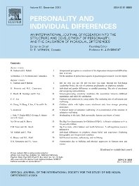 Personality and Individual Differences template (Elsevier)