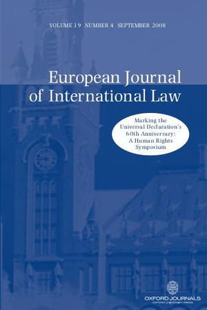 European Journal of International Law