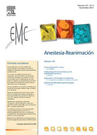 EMC - Anestesia-Reanimación template (Elsevier)