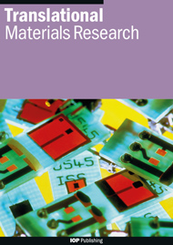Translational Materials Research template (IOP Publishing)