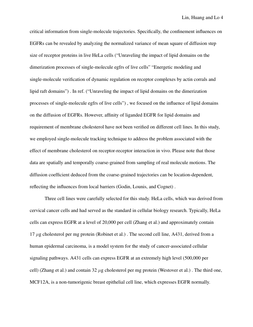 Example of Generic Template for MLA format
