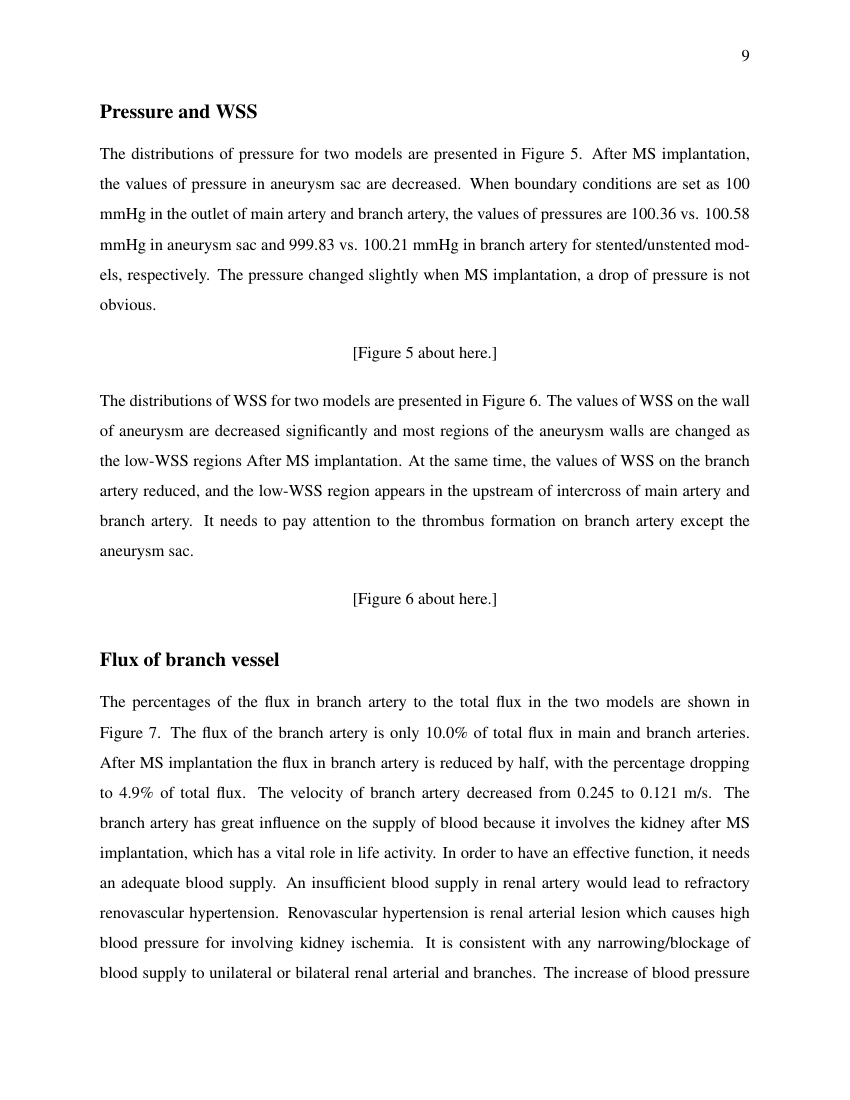 Example of Historical Performance format
