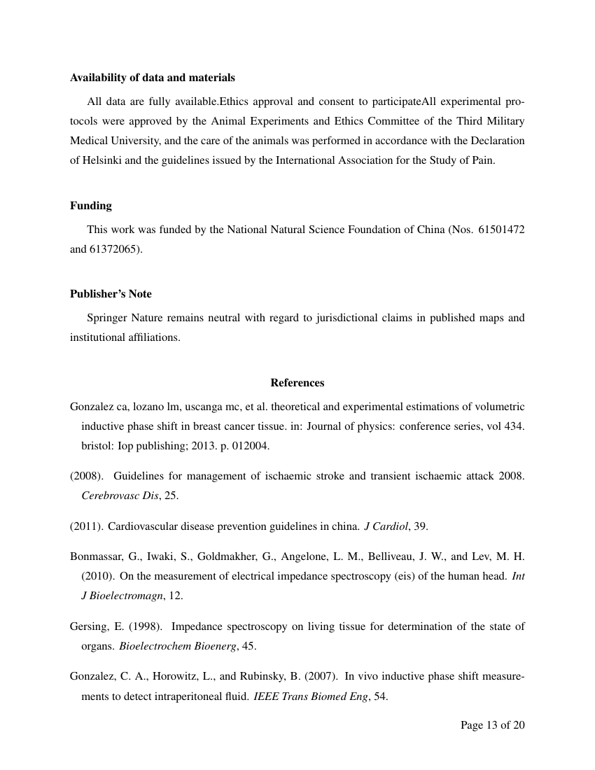 Example of Enzymology and Metabolism Journal format