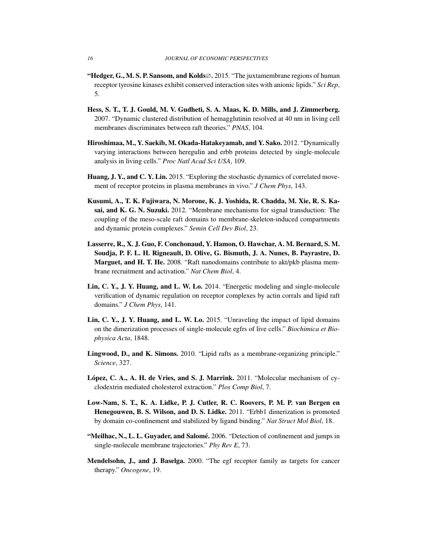 Journal of Economic Perspectives Template - American Economic Association