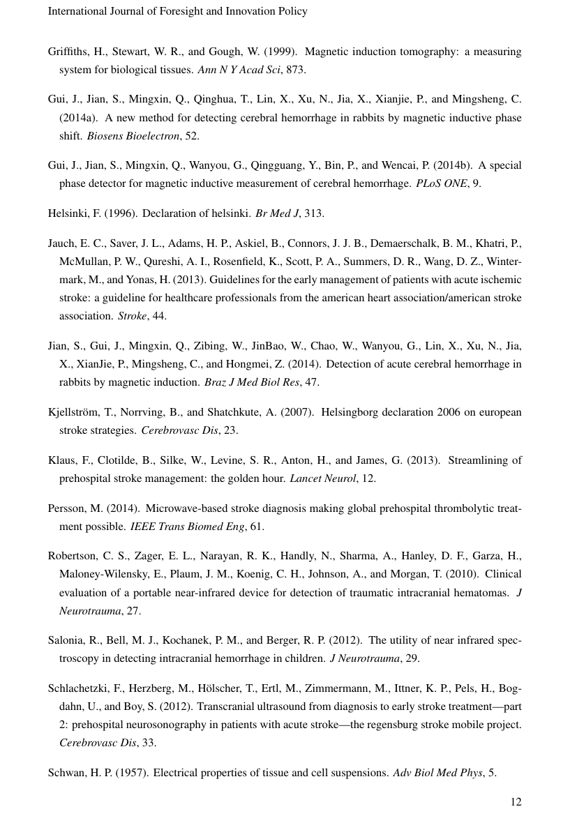 Example of International Journal of Strategic Engineering (IJOSE) format